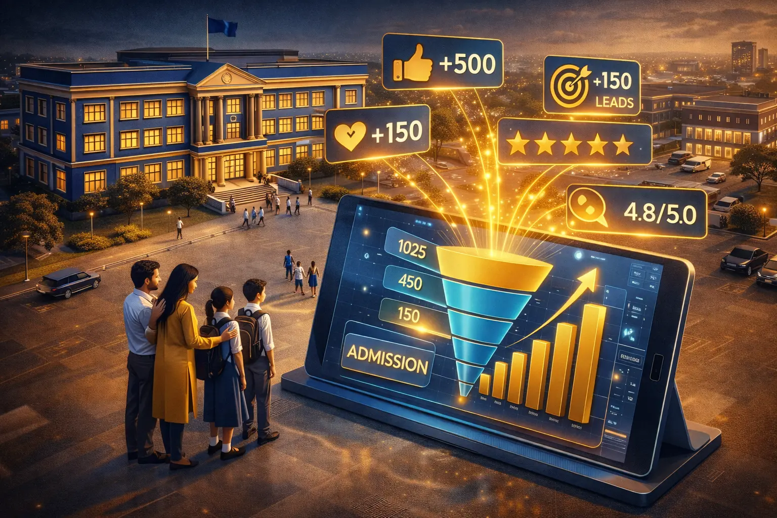 Best Digital Marketing for Schools in West UP Admission Experts