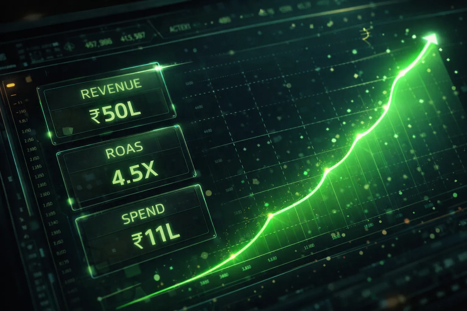 Revenue Scaling Dashboard Graph