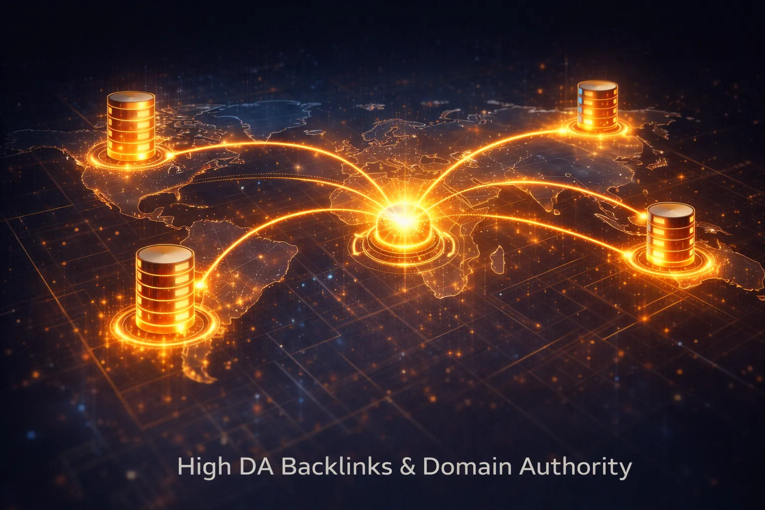 High Domain Authority Backlinks Network