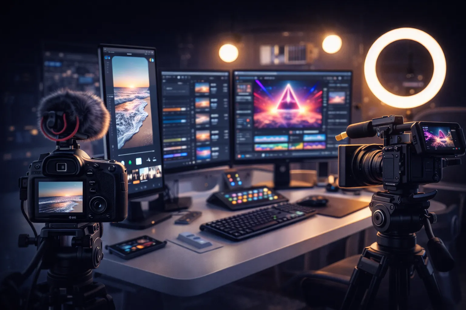 High End Social Media Content Studio