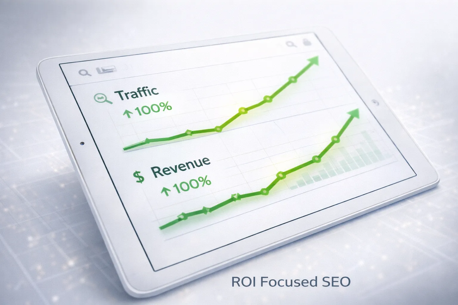 SEO ROI Revenue Dashboard